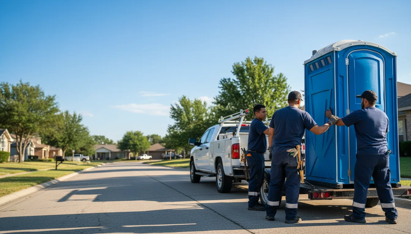 Portable Toilet Rental in Middletown, IL near me